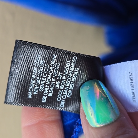 Torrid Super Soft Knit High Low Maxi Blue 2X - Picture 11 of 12